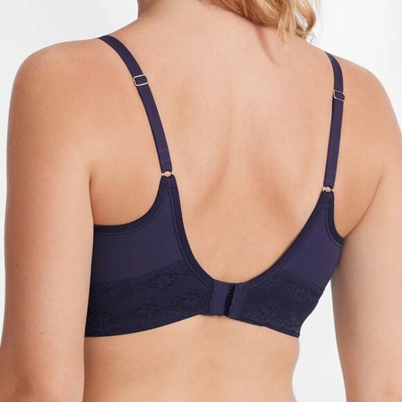 NWOT Natori 723154 Bliss Perfection Contour Soft Cup Midnight Navy– Sz 36DD - Picture 3 of 9
